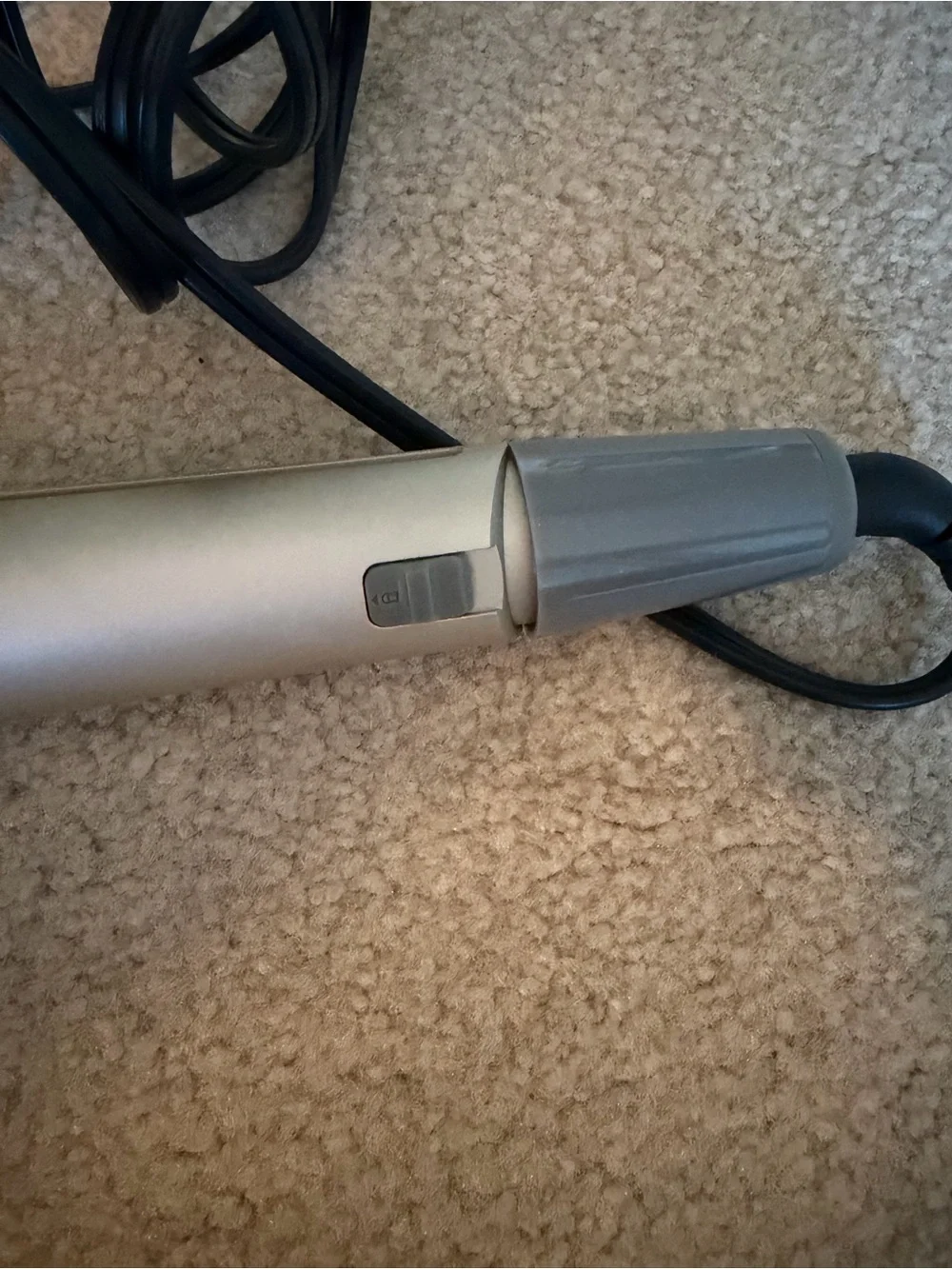 Remington Silver and Black Ceramic Hair Straightener/ Curler